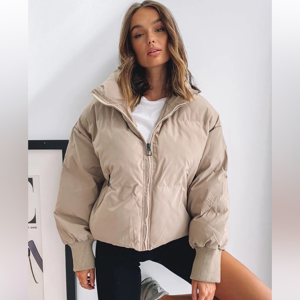 Oversized puffer jacket